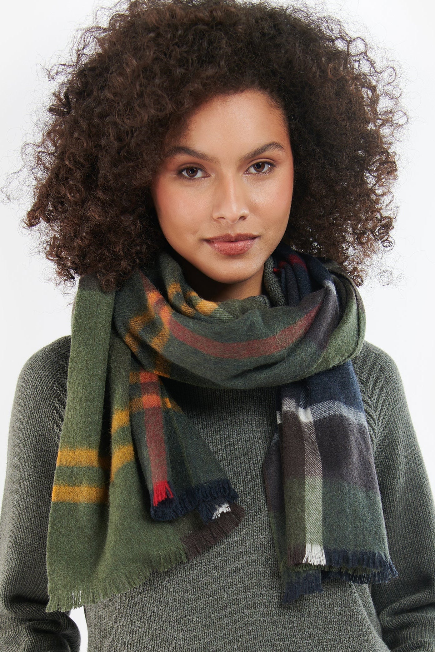 Rosefield uldtørklæde - Classic Tartan